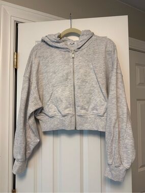 Garage Light Grey Zip Up